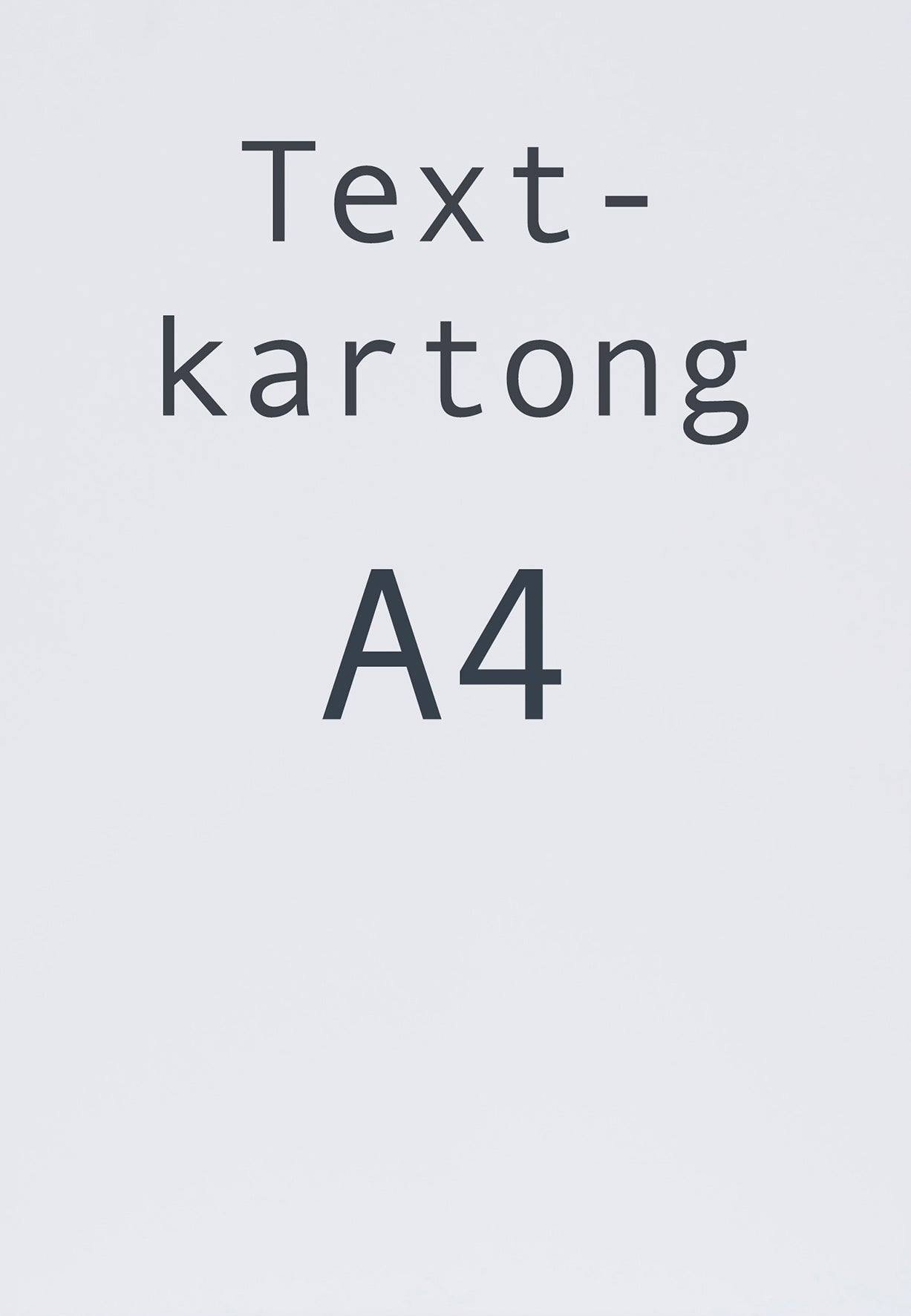 Kartong A4 vit 5 st/fp