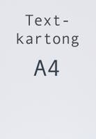 Kartong A4 vit 5 st/fp