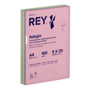 Färgat kopieringspapper A4 160g pastell 250/fp