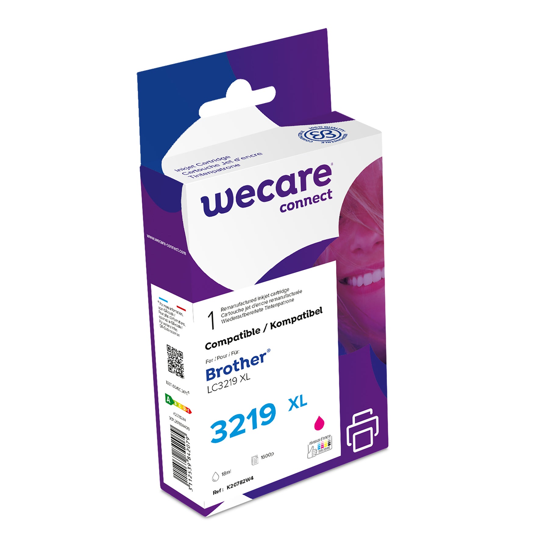 Bläck Wecare LC-3219XLM Magenta