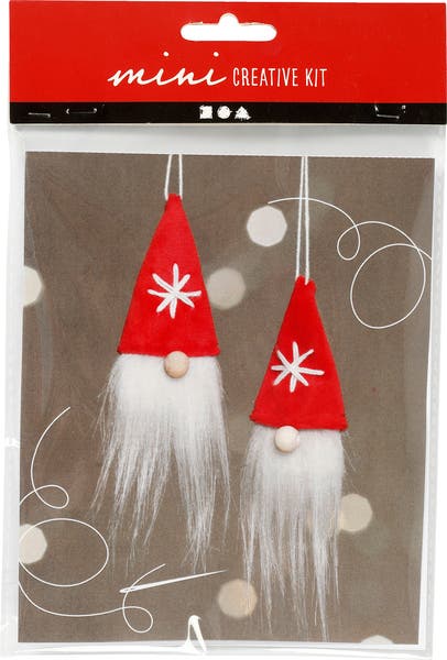 Kreativt kit - Hängande Nissar