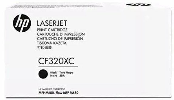 Toner HP 653X CF320XC svart 21000 sidor