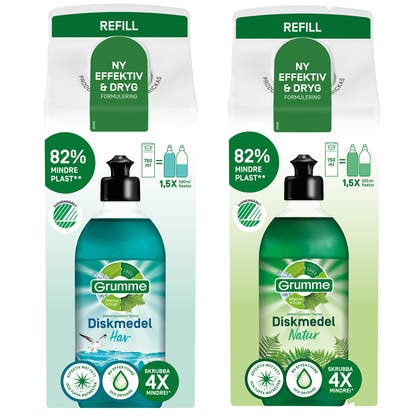 Diskmedel refill Grumme