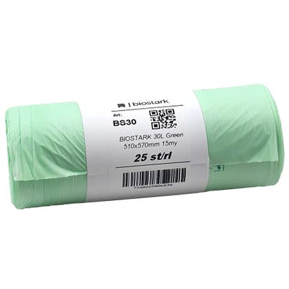 Soppåse Bio 30 liter 15 my 25-pack