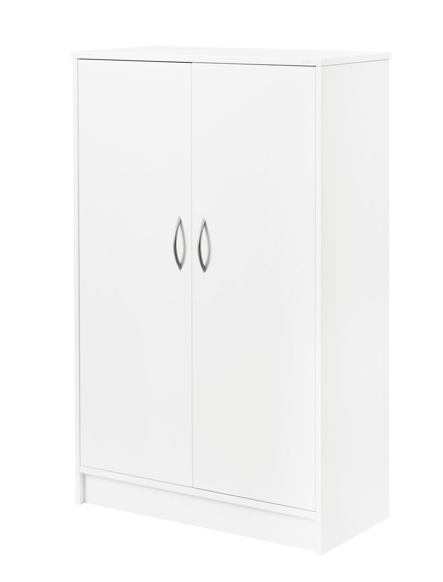 Förvaringsskåp slagdörr 1325 x 805 mm vit Lanab