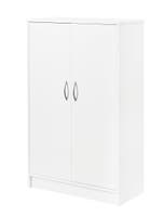 Förvaringsskåp slagdörr 1325 x 805 mm vit Lanab