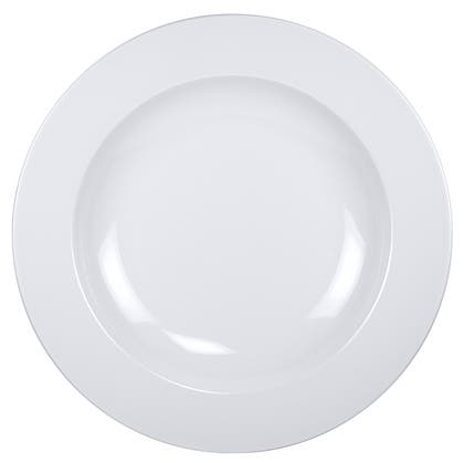 Tallrik flat / djup Ares vit