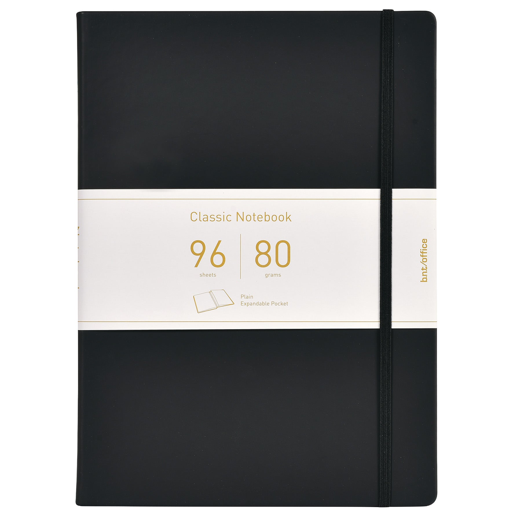 Anteckningsbok Classic A5 olinjerad svart