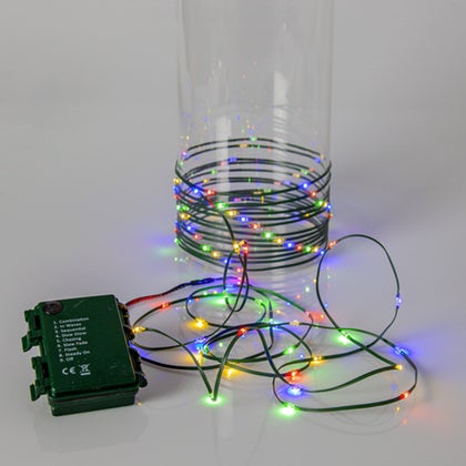 Ljusslinga Dew Drop batteri 7 m