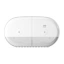 Dispenser Toalettpapper SmartOne MiniTwin Tork T9 Vit