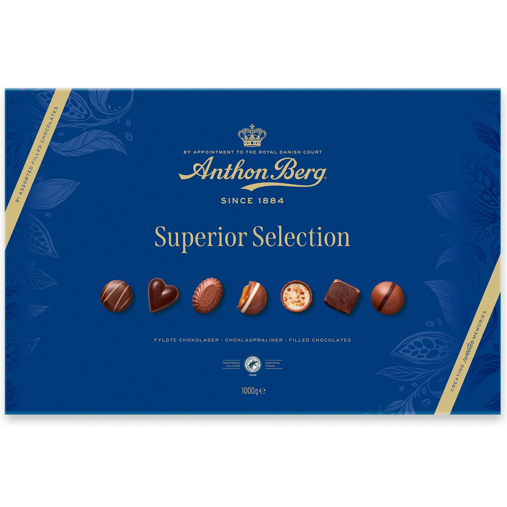 Chokladask Anthon Berg Superior Selection 1000 g