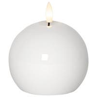 LED Blockljus Flamme Shine vit