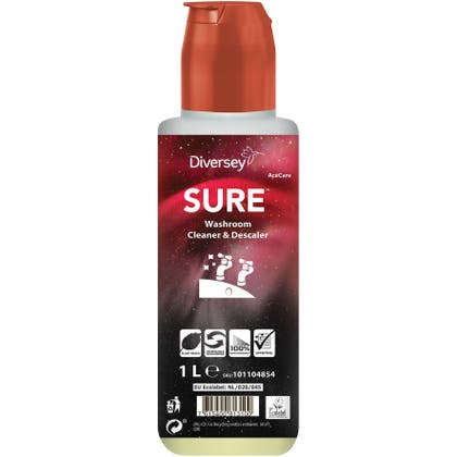 Sanitetsrengöring SURE Washroom Cleaner & Descaler 1 liter