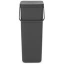 Avfallshink Sort&Go Grå 40 l