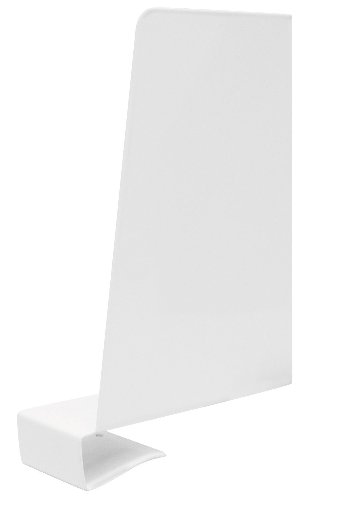 Bokstöd med klämma vit