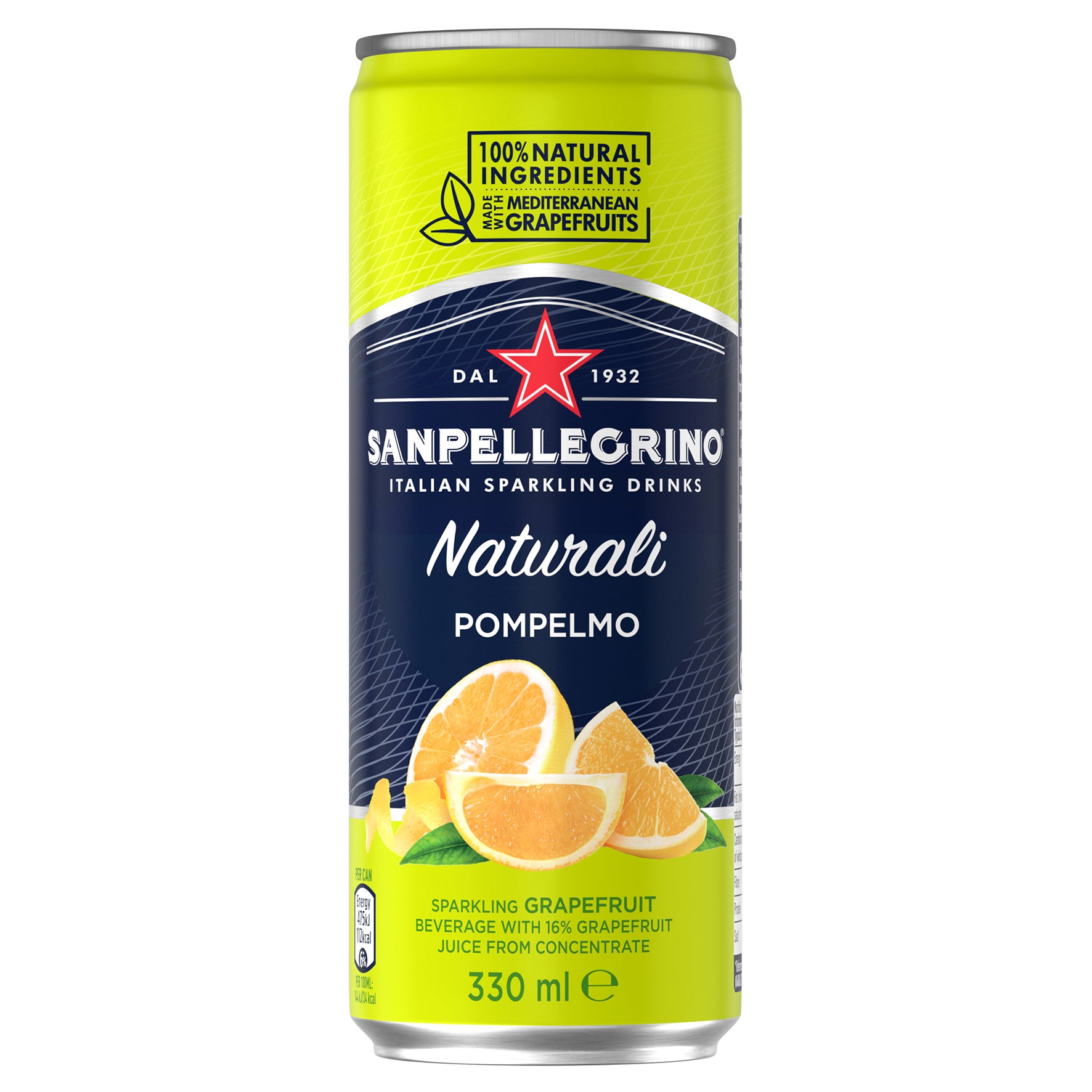 San Pellegrino Pompelmo 33 cl inkl. pant