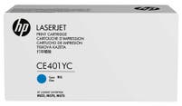 Toner HP CE401YC Contract Cyan