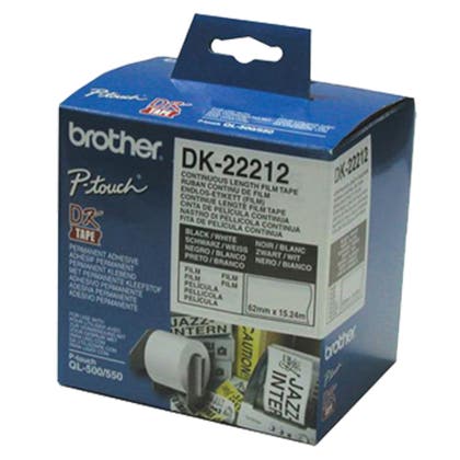 Etikett DK22212 film 15 m x 62 mm