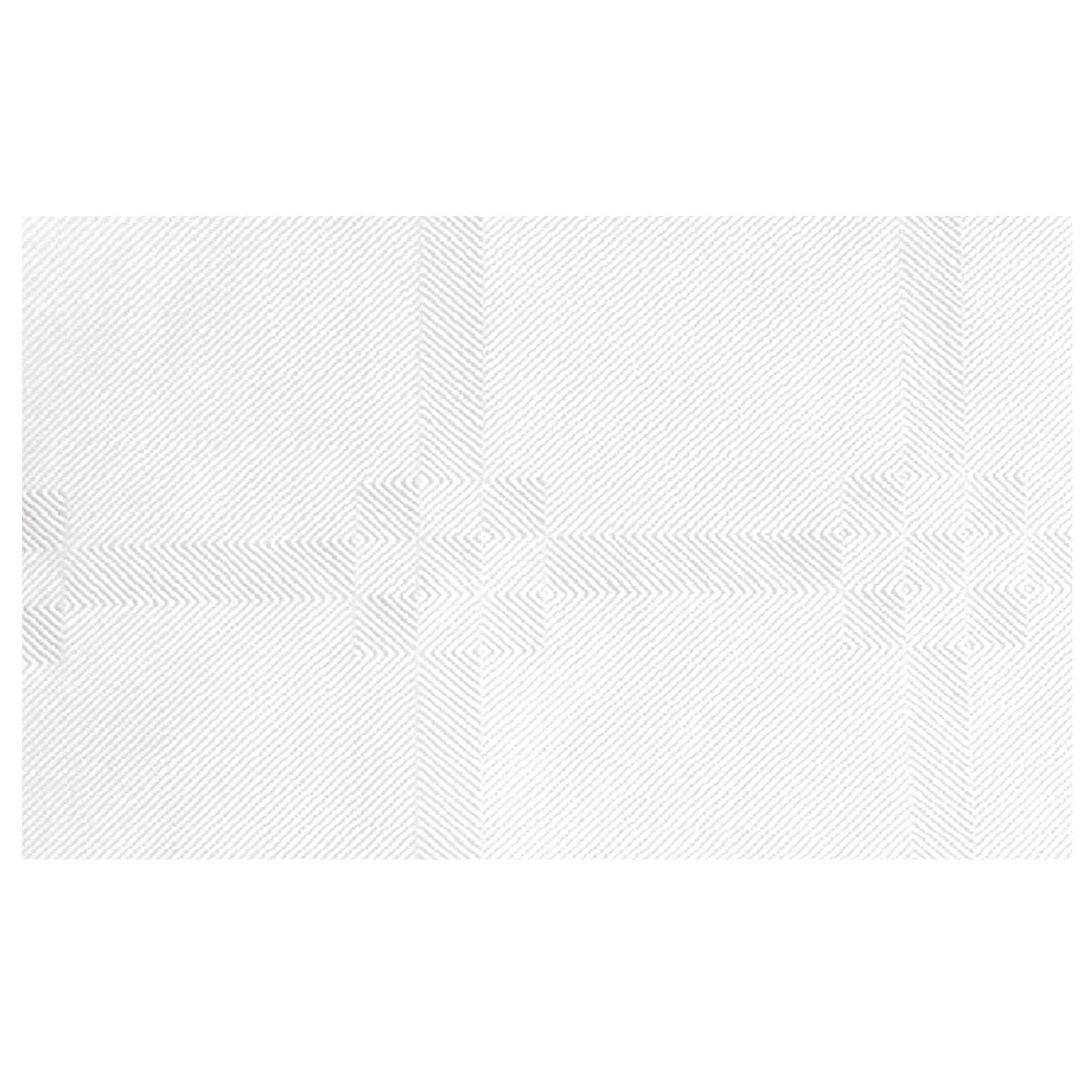 Dukrulle damast 50 m x 1,18 m vit