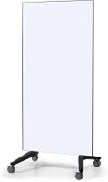 Glastavla mobil vit dubbelsidig