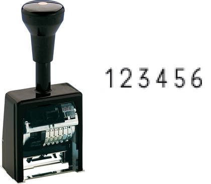 Pagineringsstämpel B6K