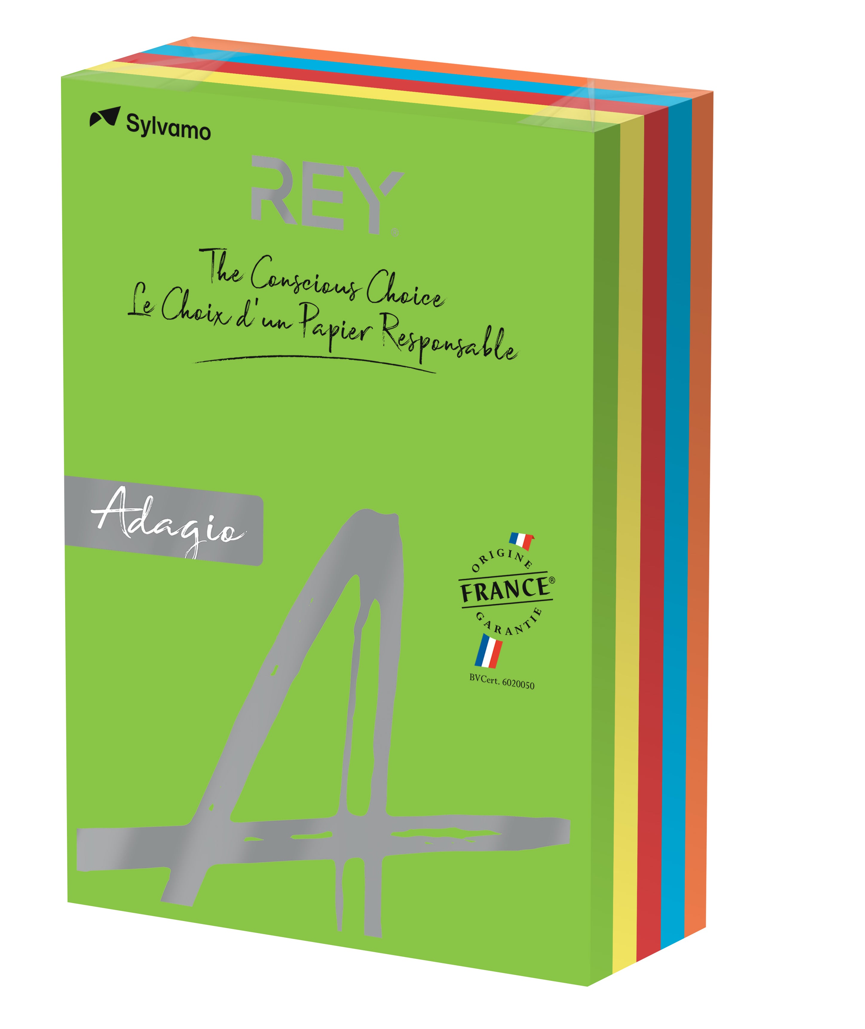 Färgat kopieringspapper A4 80g sort.färg 500/fp