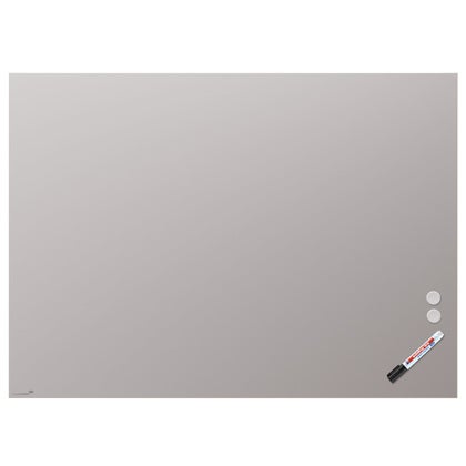 Glastavla matt 90x120 cm warm grey