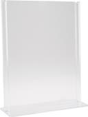 Skyltställ A7 T-fot transparent