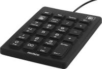 Numeriskt tangentbord IP68 Svart Deltaco