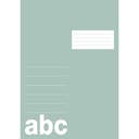 Skrivhäfte A4 linjerat 19,5mm + ½ blankt