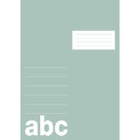 Skrivhäfte A4 linjerat 19,5mm + ½ blankt