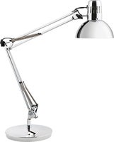 Bordslampa Architect Silver/Krom Alba