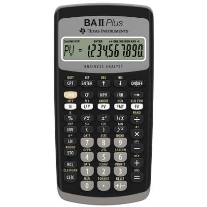 Finansräknare BA II Plus