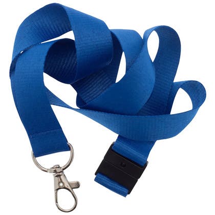 Nyckelband karbinkrok blå