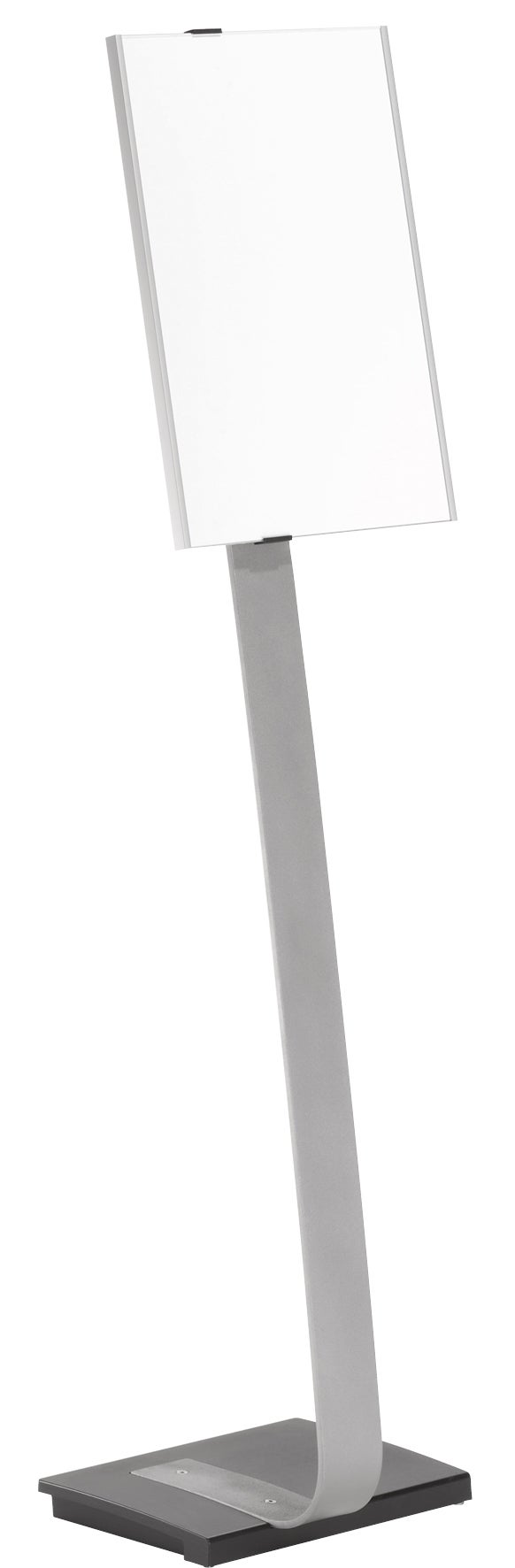 Golvskylt Info Sign A3 silver