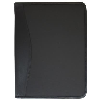 Konferensmapp med räknare svart