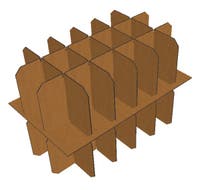 Glasinrede till flyttlåda 560x330x406mm