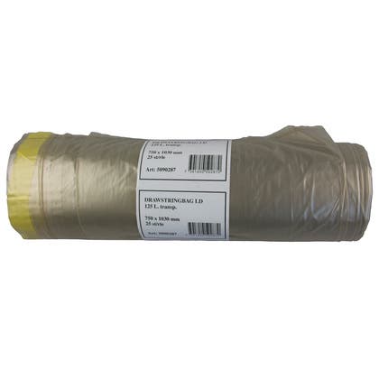 Sopsäck PolyREG Drawstring 125 liter