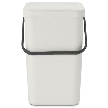 Avfallshink Sort&Go Ljusgrå 25 liter