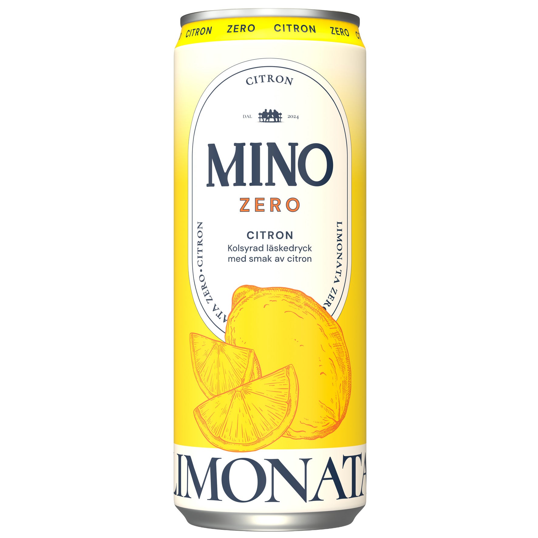 Läsk Mino Zero Citron 24x33 cl inkl pant
