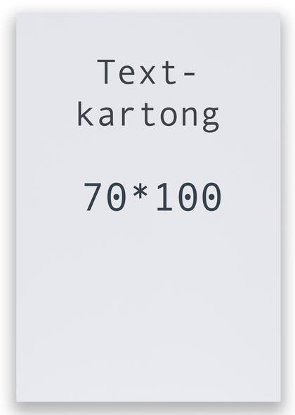 Textkartong 70 x 100 cm 5-pack