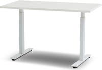 Skrivbord el Madrid vit underrede/vit bordsskiva 120x60 cm