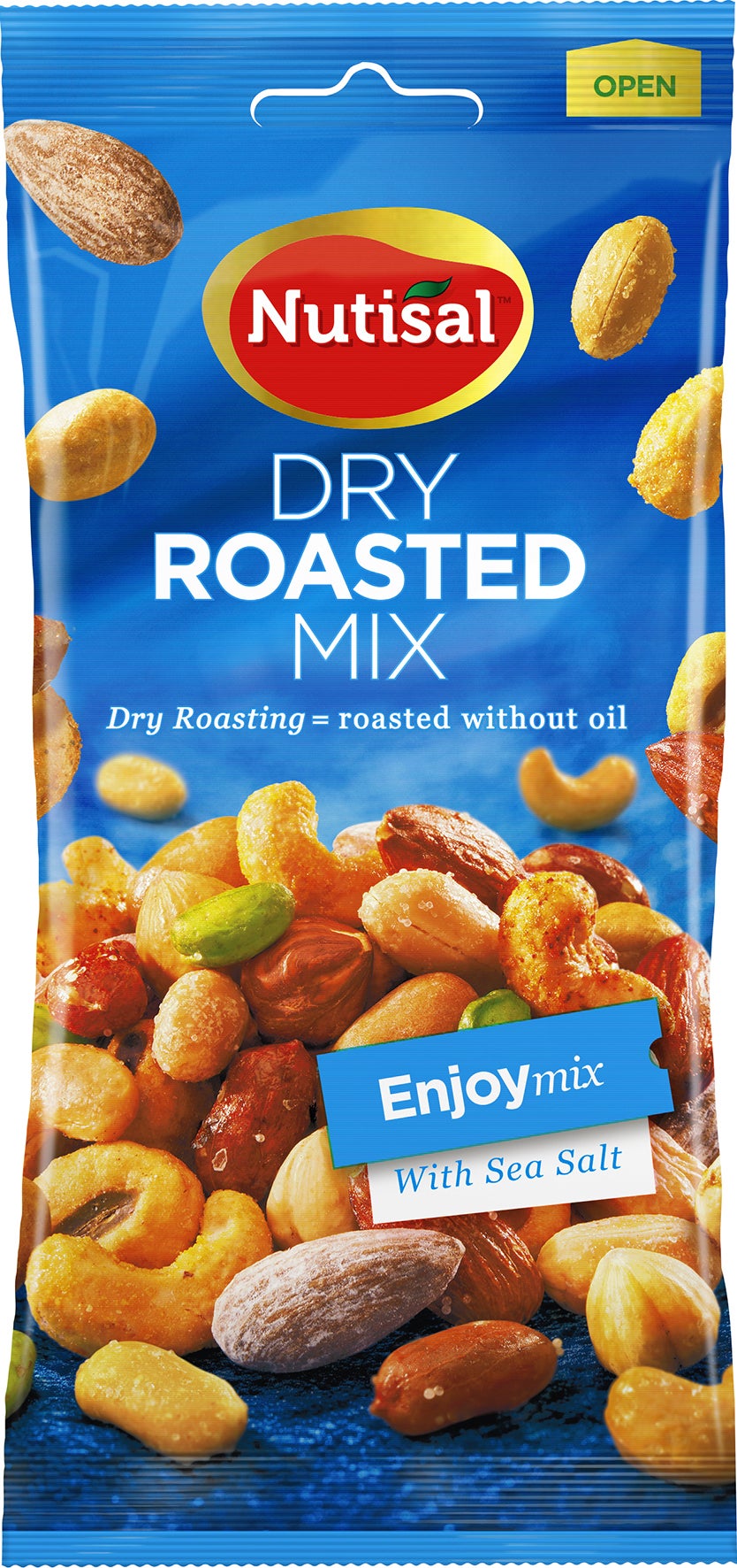 Nötmix Dry roasted Sea salt 60 g