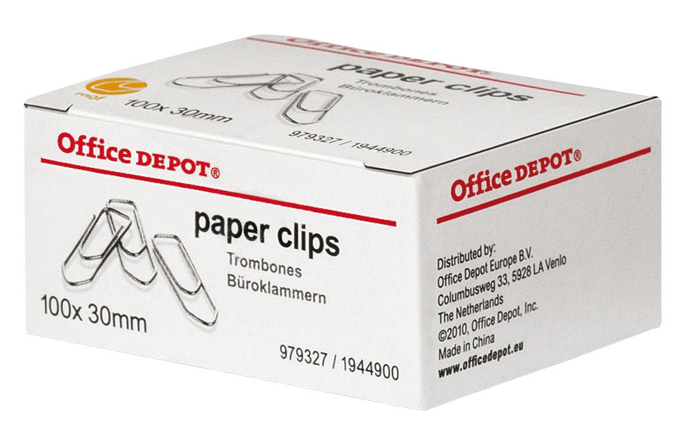 Metallgem Office Depot 30mm 100/fp