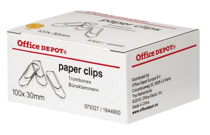 Metallgem Office Depot 30mm 100/fp