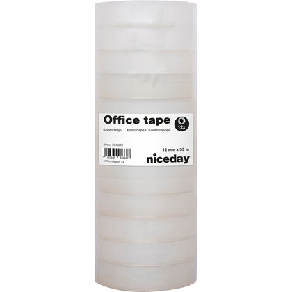 Kontorstejp Niceday 33mx12mm 12/fp
