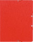 Snoddmapp A4 röd