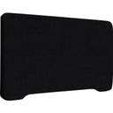 Bordsskärm Edge 800 x 700 mm svart