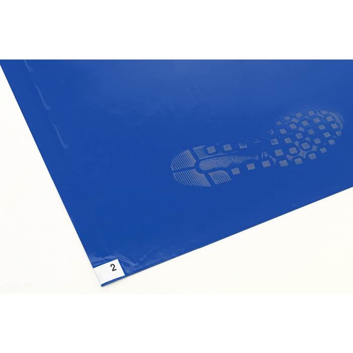 Klibbmatta 30 x 45 x 115 cm  Blå 30 st/fp
