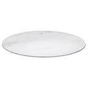 Bordsskiva Sten Ø 70 cm Vit